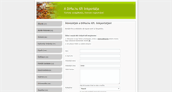 Desktop Screenshot of linkportal.dima.hu