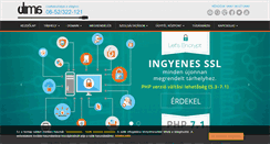 Desktop Screenshot of dima.hu